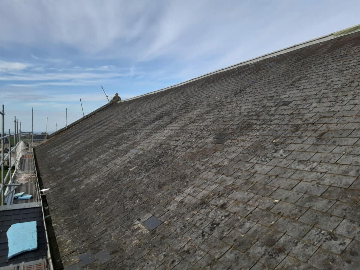 Chantier église Amfreville - Réfection complète de la couverture